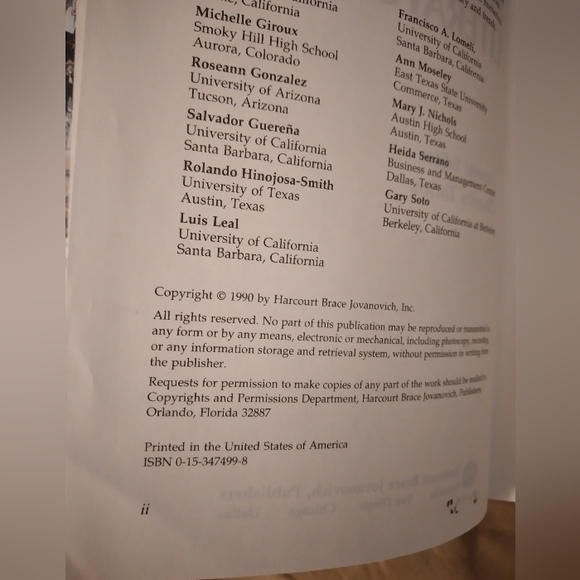 Mexican American literature book - Picture 3 of 5